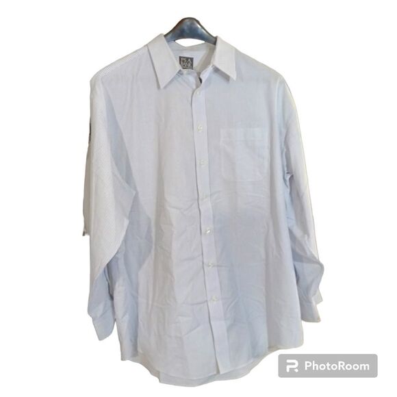 Jos. A. Bank 100% Cotton Travelers Long Sleeve Button Up Shirt Bundle 17… - Picture 6 of 6